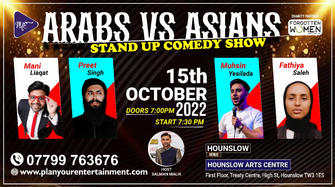 Arabs vs Asians Hounslow 15th Oct 2022