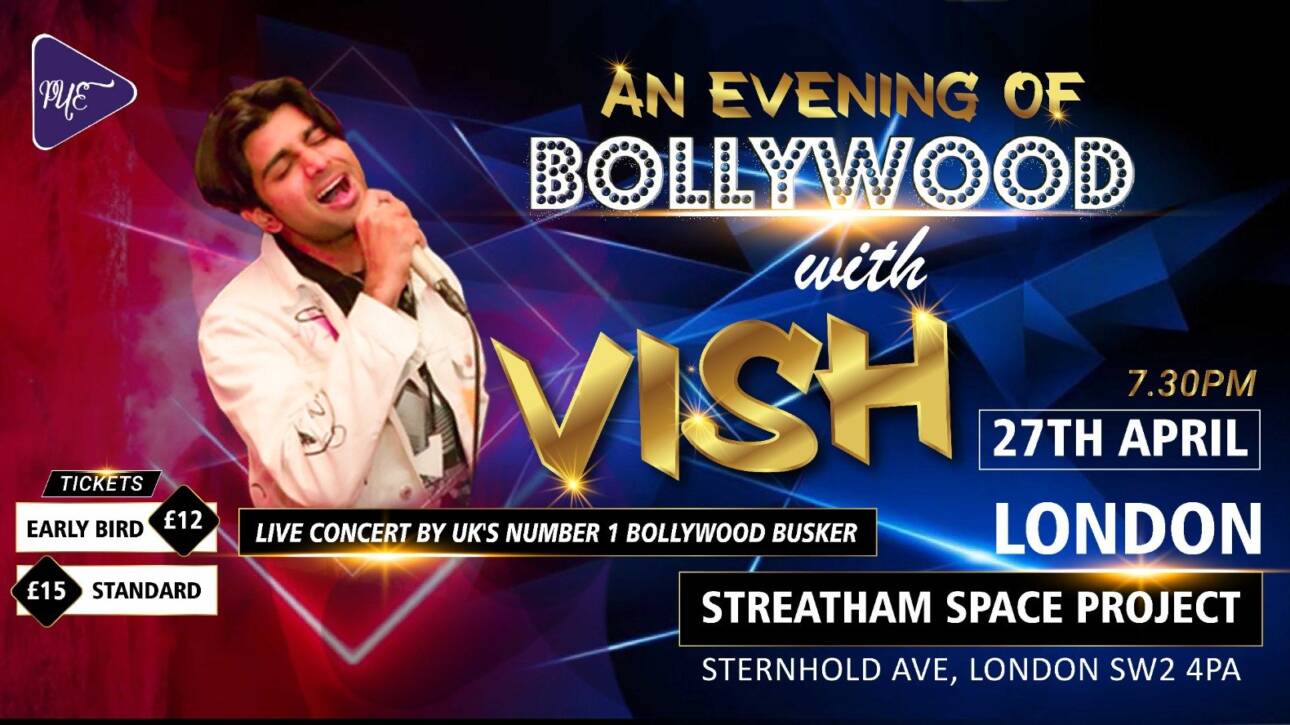 An evening of Bollywood with Vish