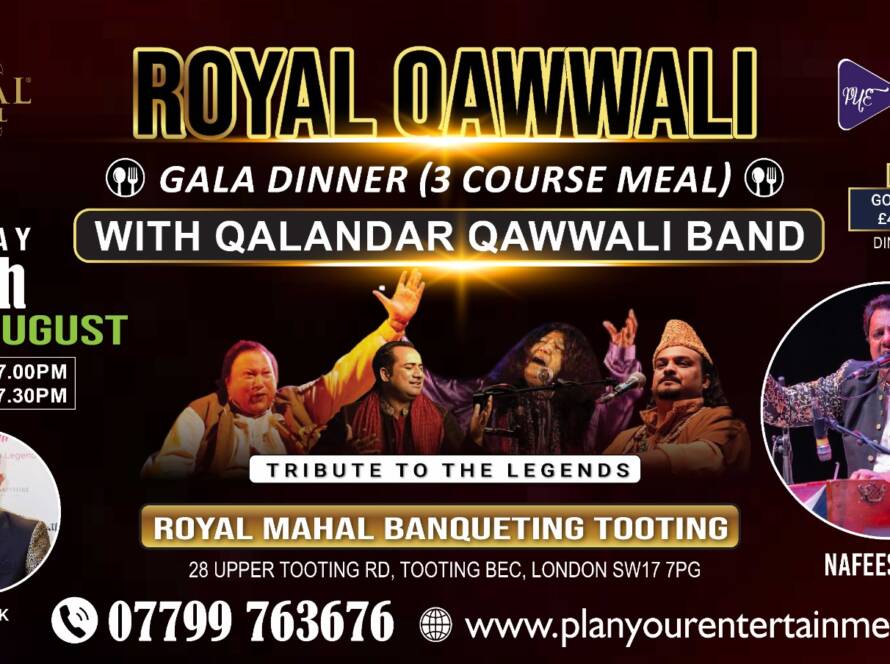 Royal Qawwali Gala Dinner with Qalandar Qawwali Band