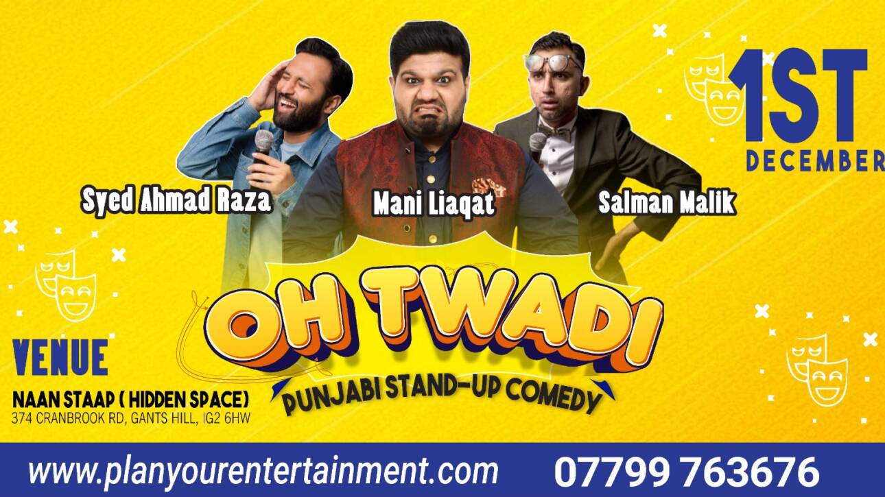 OH TWADI Punjabi Stand-up Comedy Show London 1st Dec 23