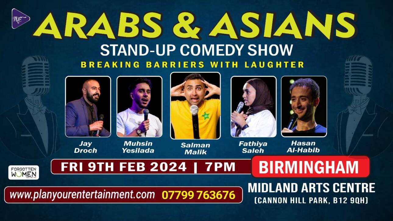 Arabs & Asians Standup Comedy Show